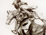 Horse and Rider Sketch